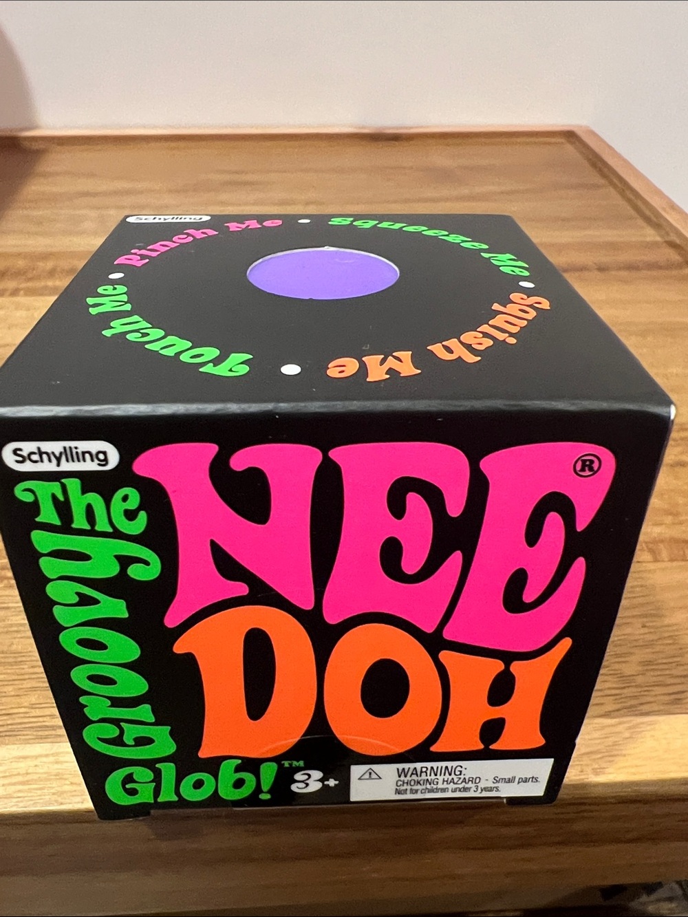🌟NeeDoh Purple Groovy Glob Squish Ball Brand New, Authentic 💜